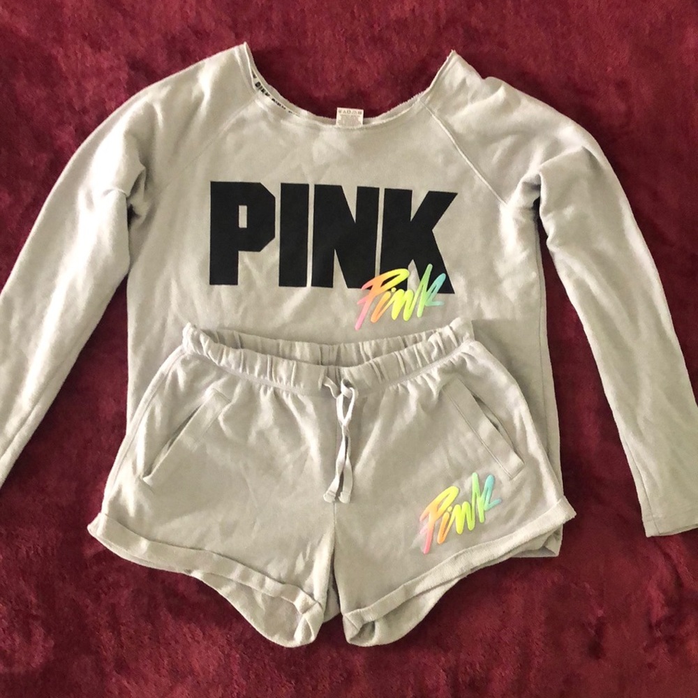 By Pink matching set